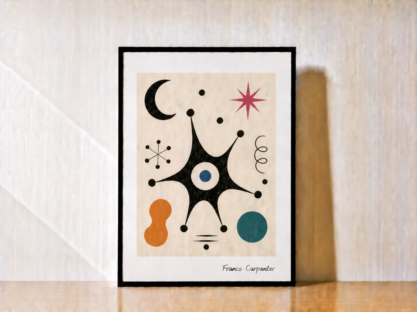 Abstract shapes and minimalism at home