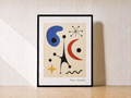 Minimalist abstract art with natural light