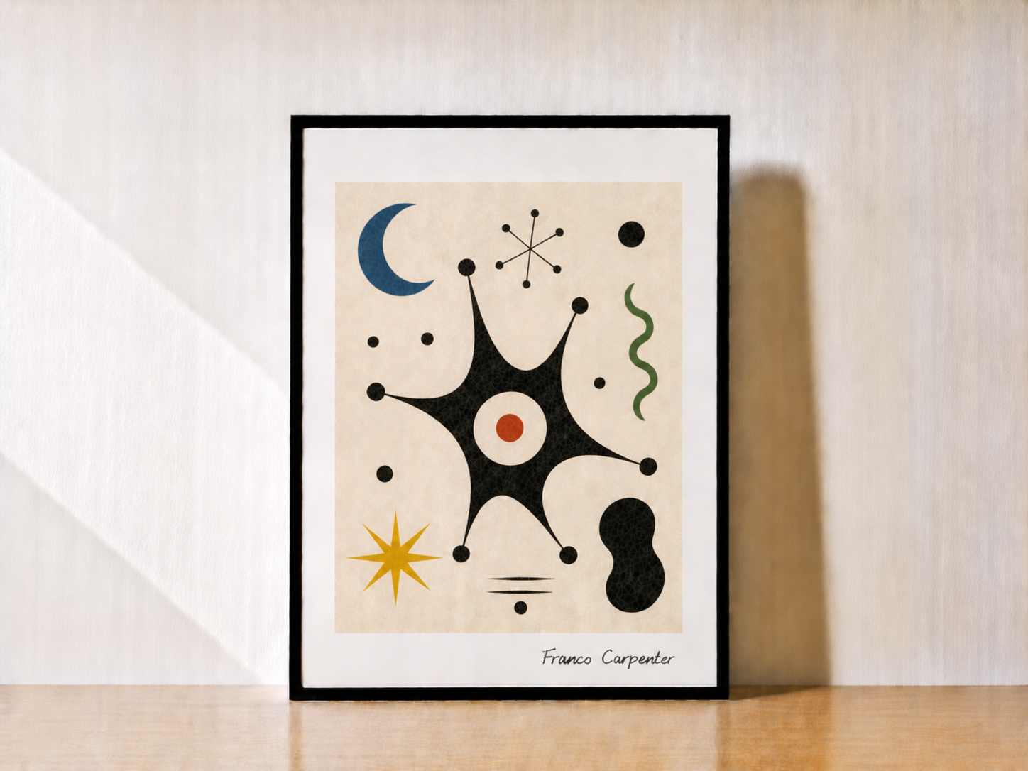 Minimalist art in natural light